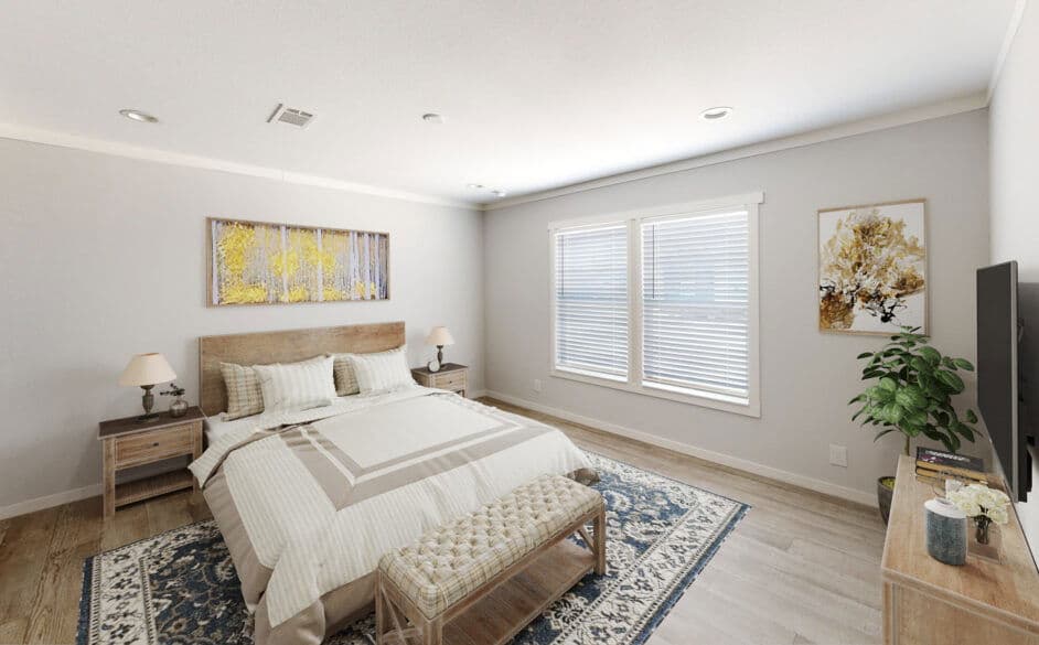 Mustang meadows p56p bedroom home features