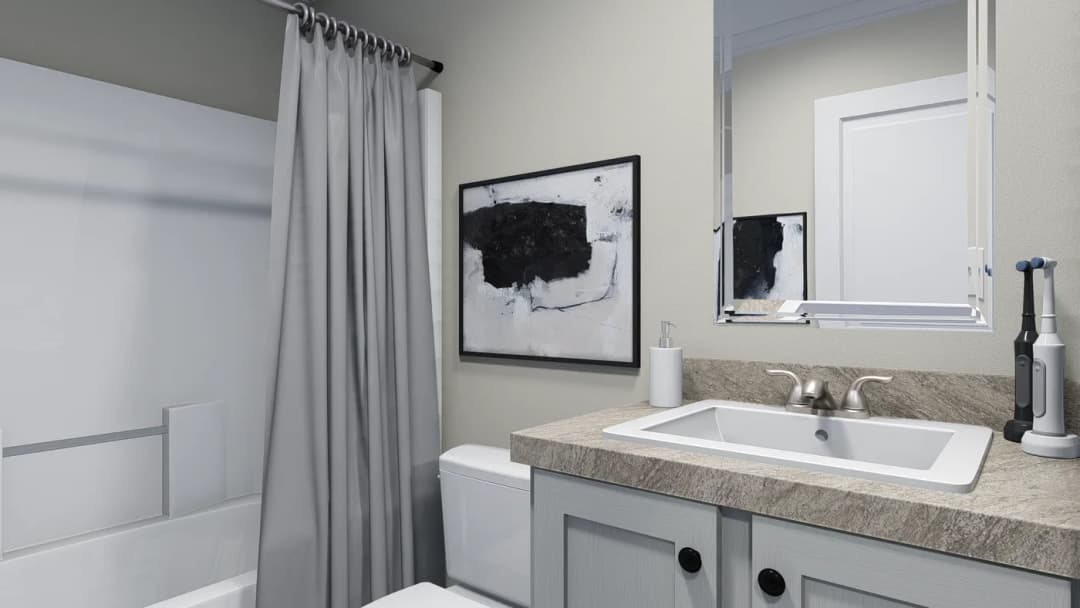 Hatteras bathroom home features