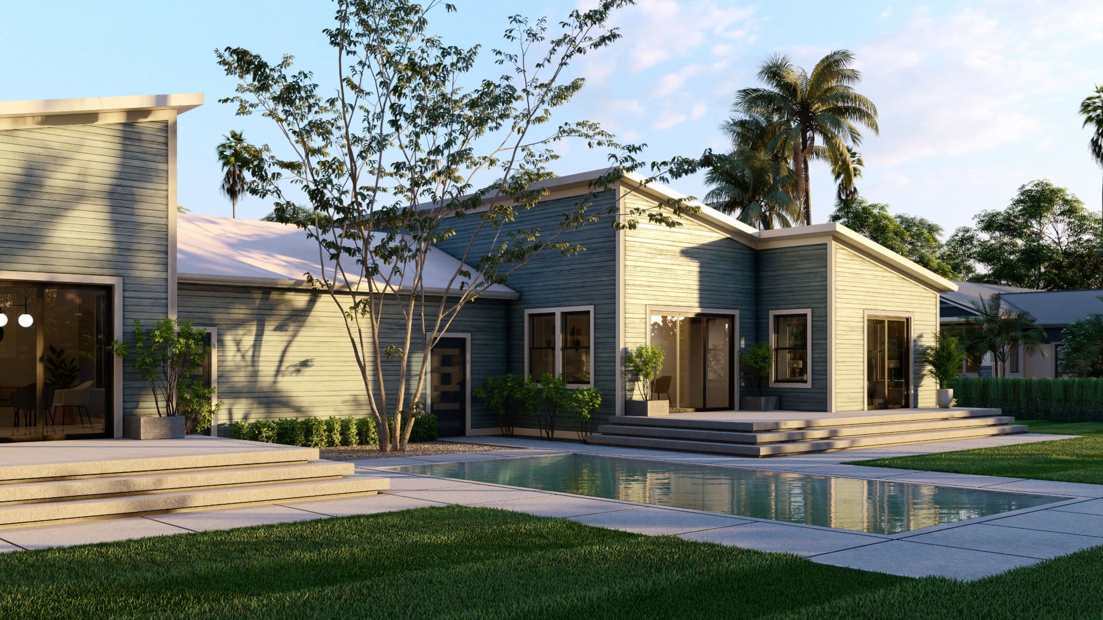 Multi family 3 interior home features