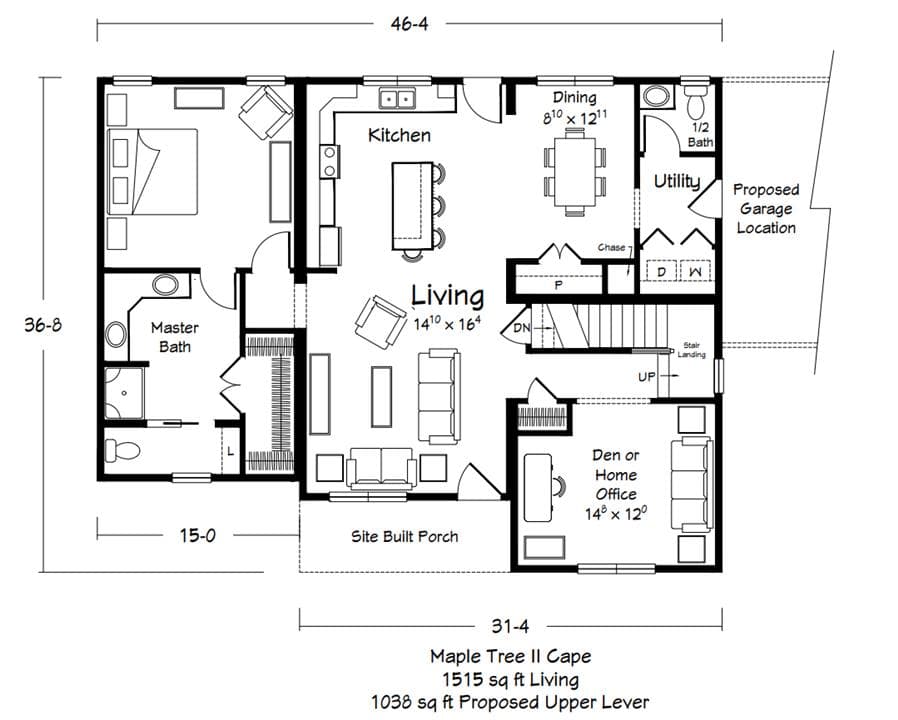 Maple tree ii floor plan home features