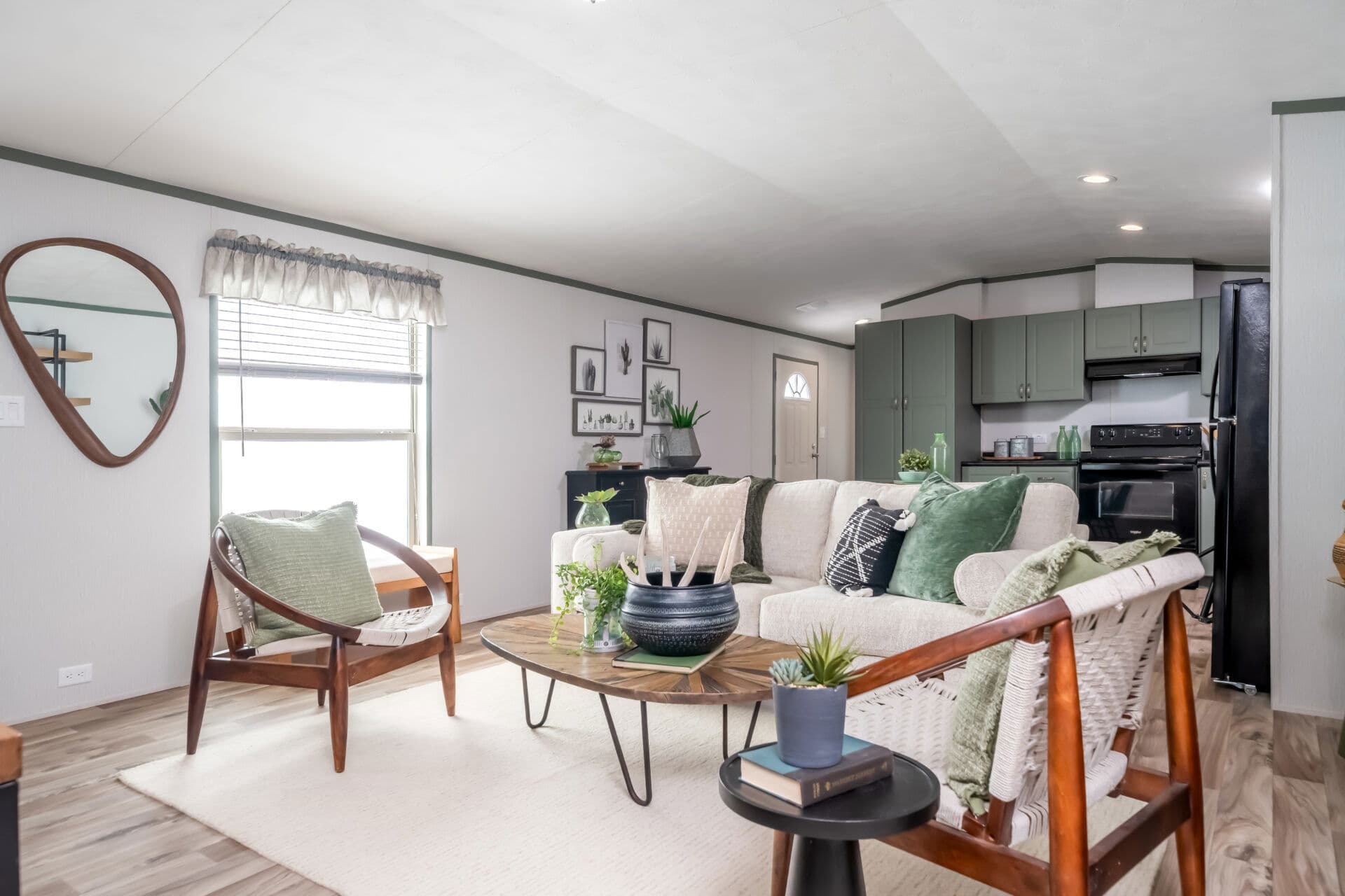 Singlewide s-16×64-32c shed interior home features