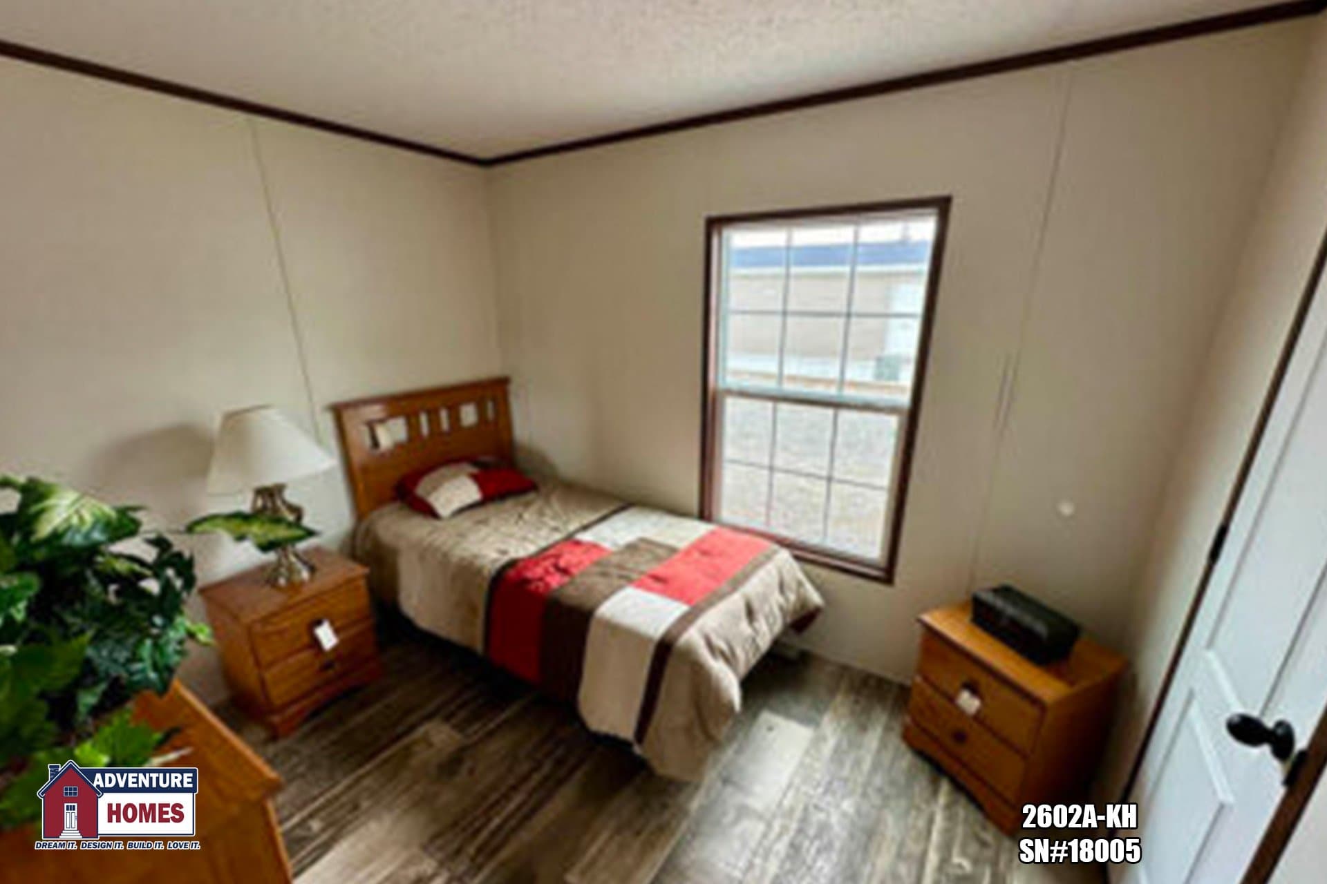 2602a-kh bedroom home features