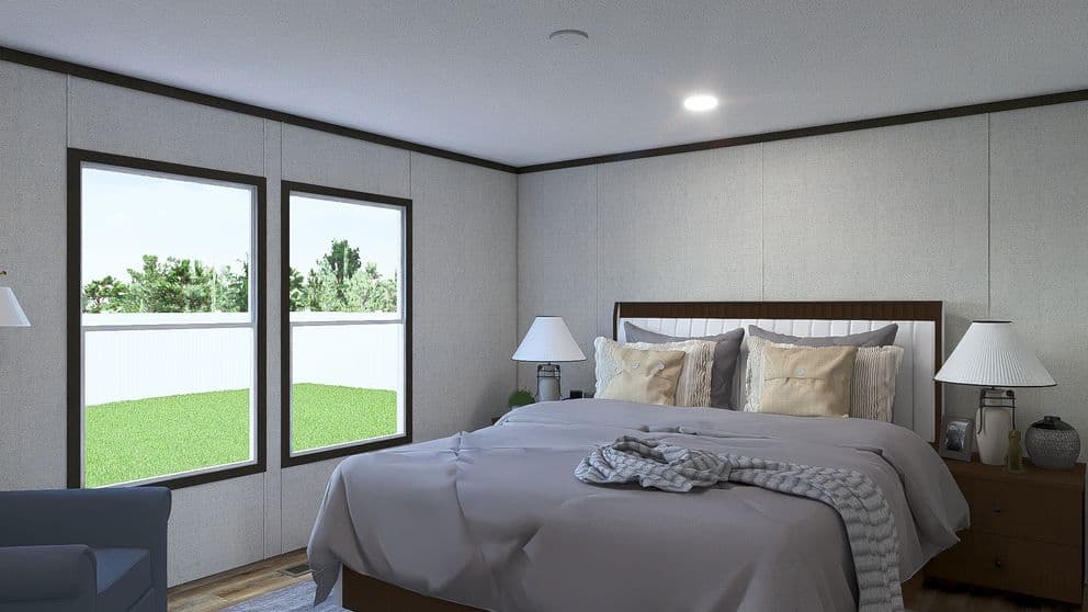 Occasion bedroom home features