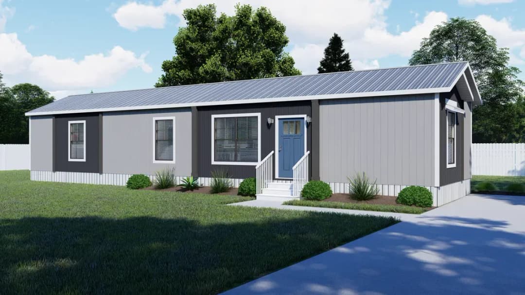 Trinity 60 hero, elevation, and exterior home features