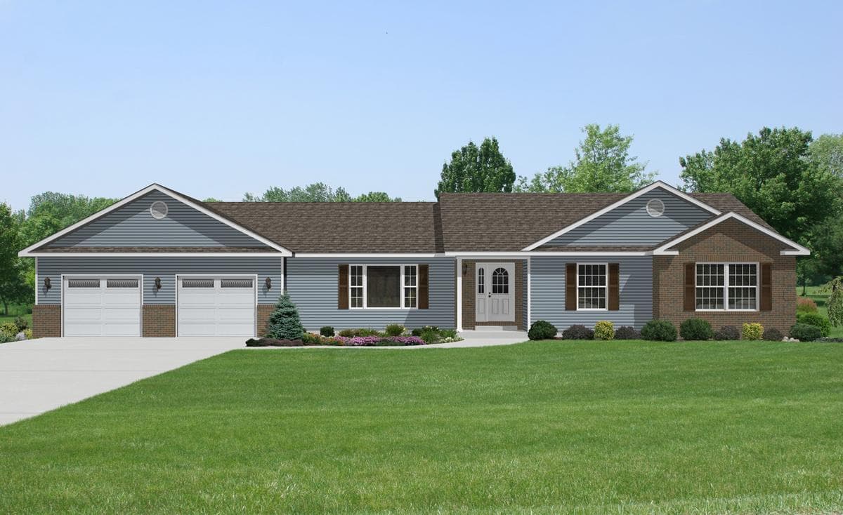 Avalon hero, elevation, and exterior home features