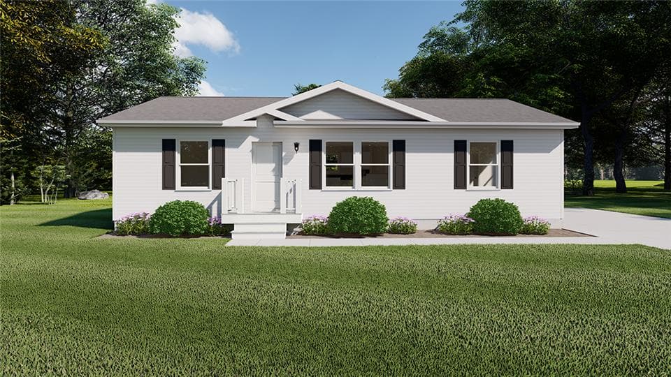 Evolution series taylor ii model 2844b hero, elevation, and exterior home features