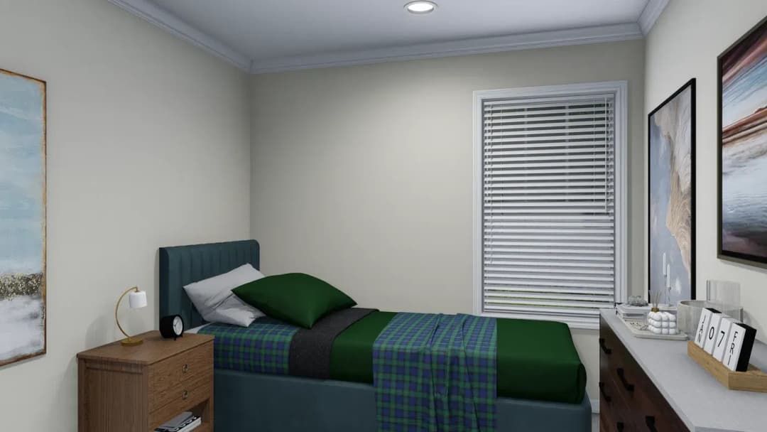 Fontana bedroom home features
