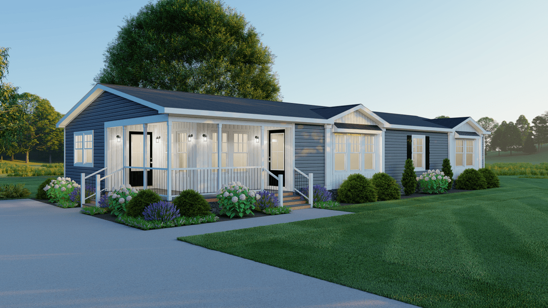 1434 carolina "southern belle" exterior home features