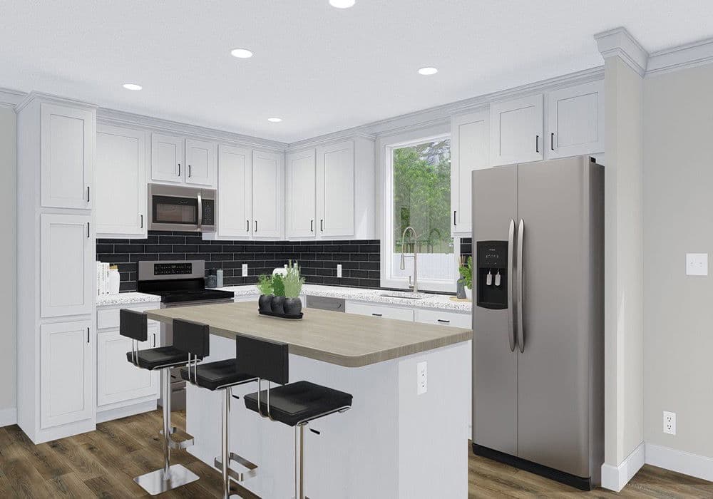 The armani kitchen home features