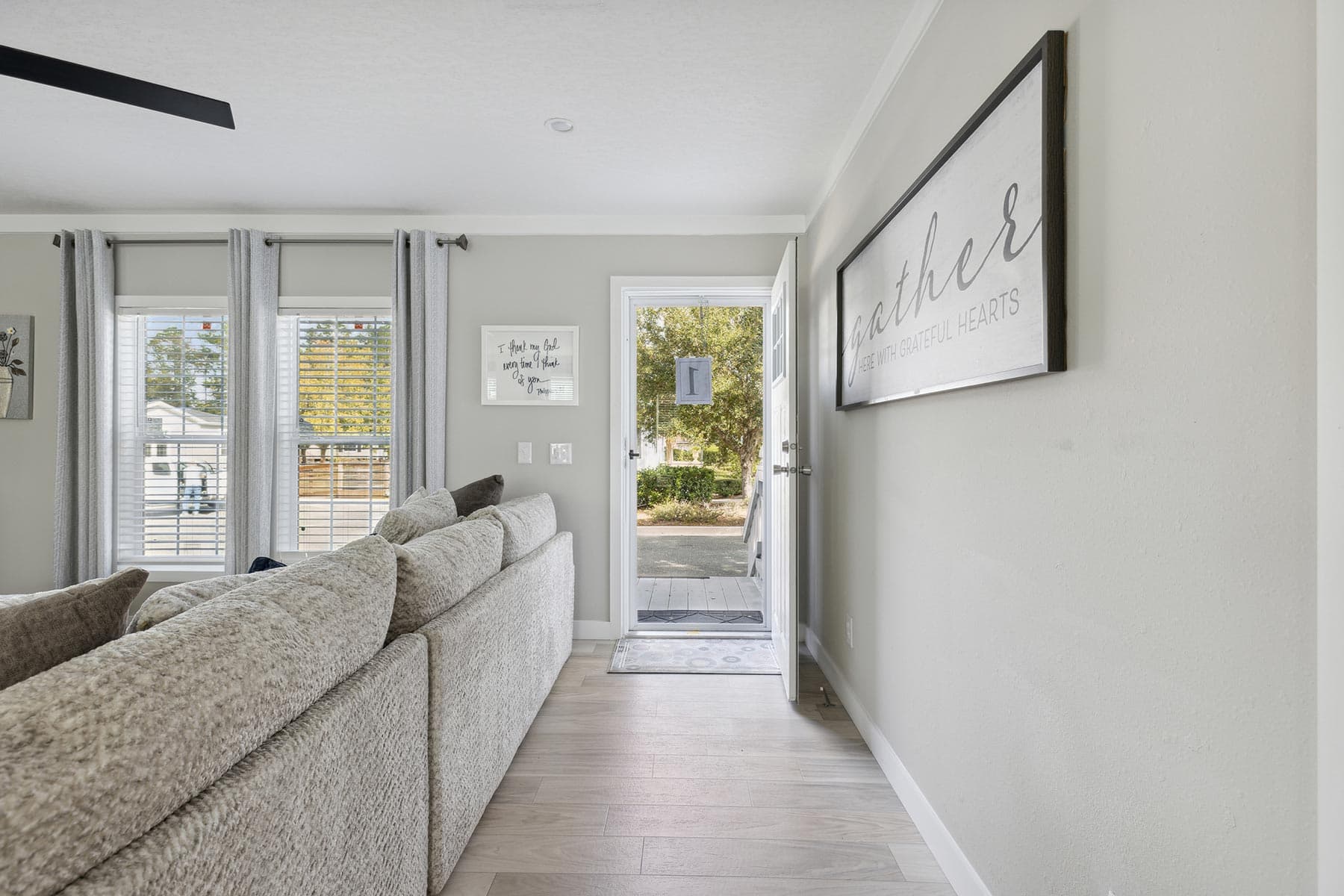 Liberty interior home features