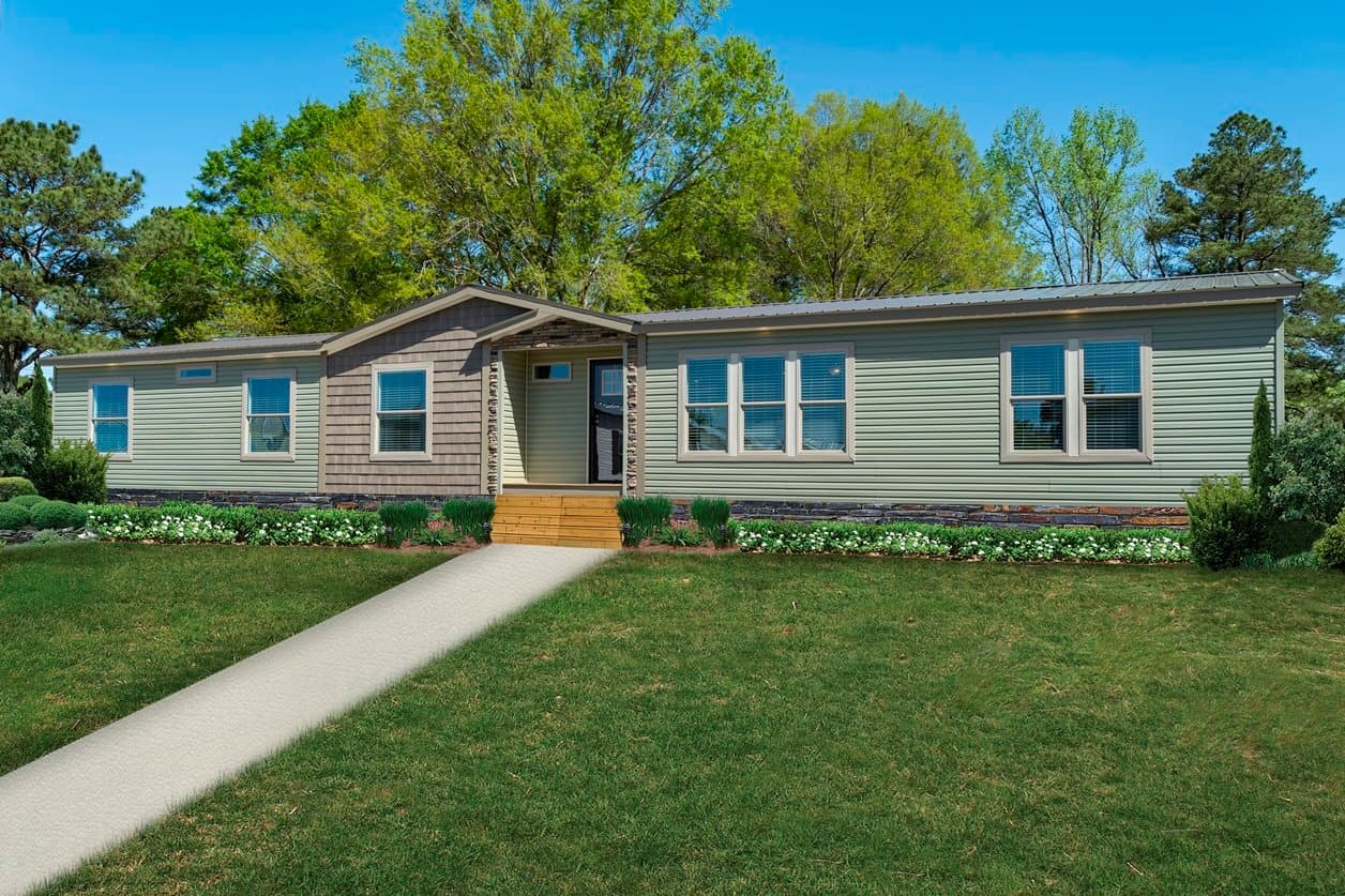 Haley hero, elevation, and exterior home features