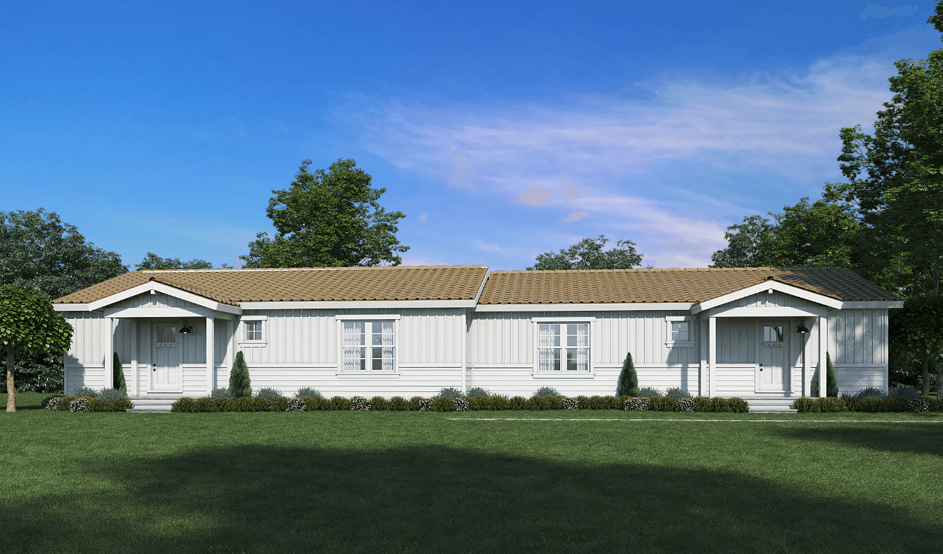 The glacier elevation home features