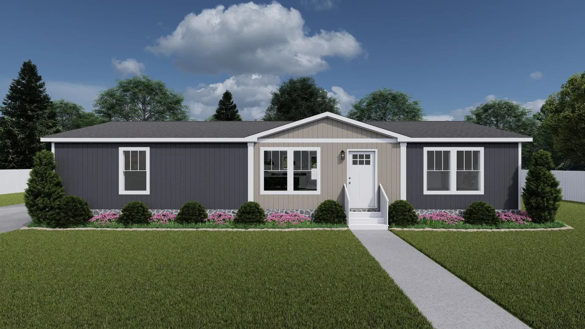 Shout hero, elevation, and exterior home features