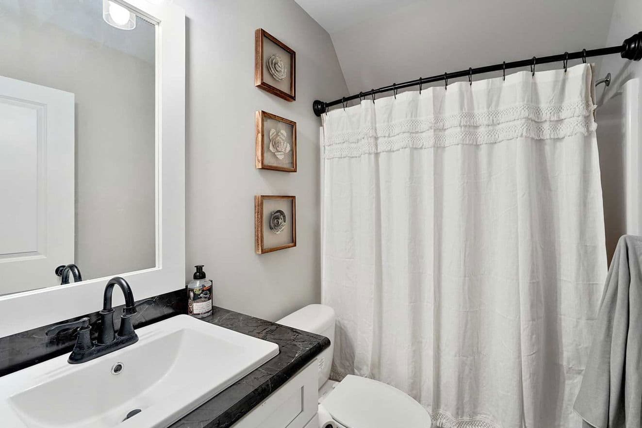 Farmhouse ii cape bathroom home features