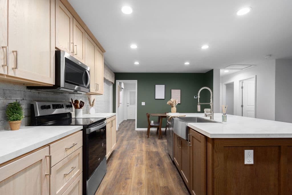 Landmark flex 2lm2430-r kitchen home features