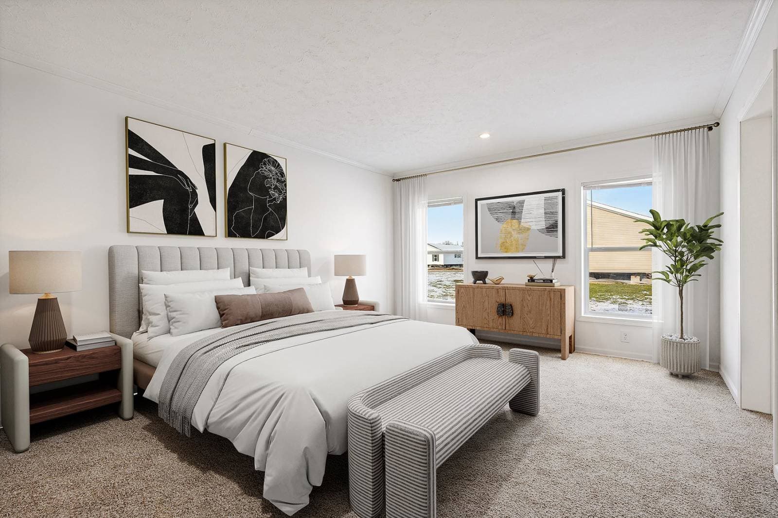 N610 bedroom home features