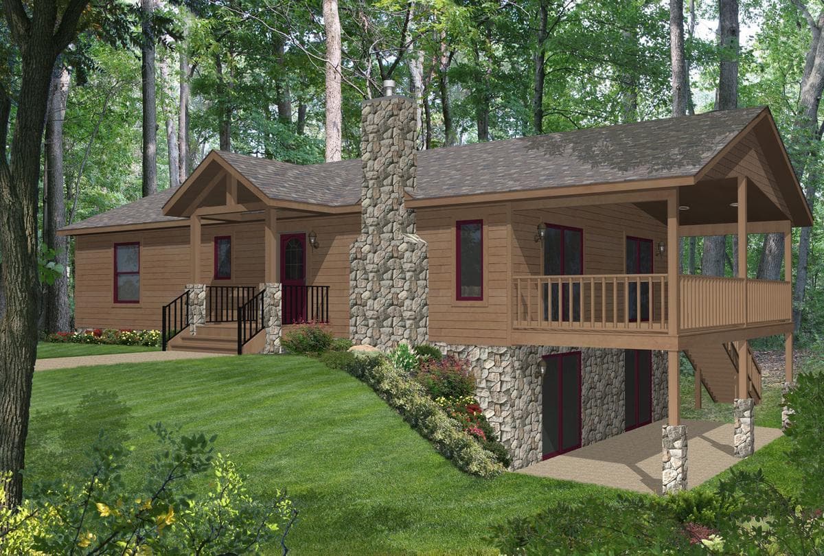 Paxton ii hero, elevation, and exterior home features