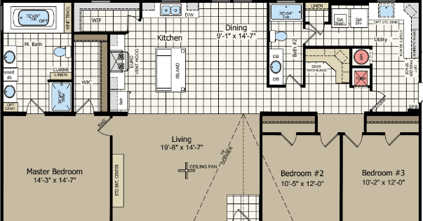 Csd3256k floor plan home features