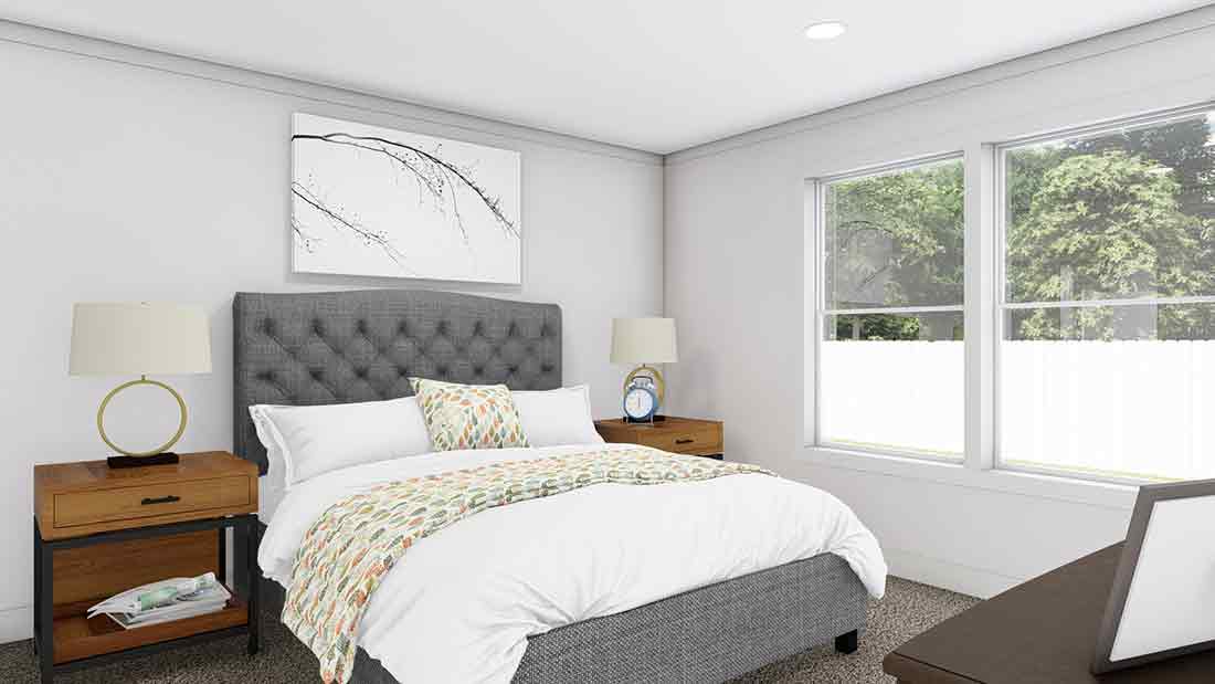 Stayin' alive bedroom home features