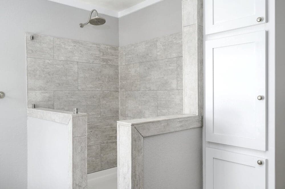 The sherman bathroom home features