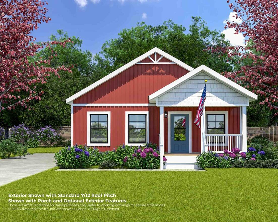 Seagrove ii ranch hero, elevation, and exterior home features