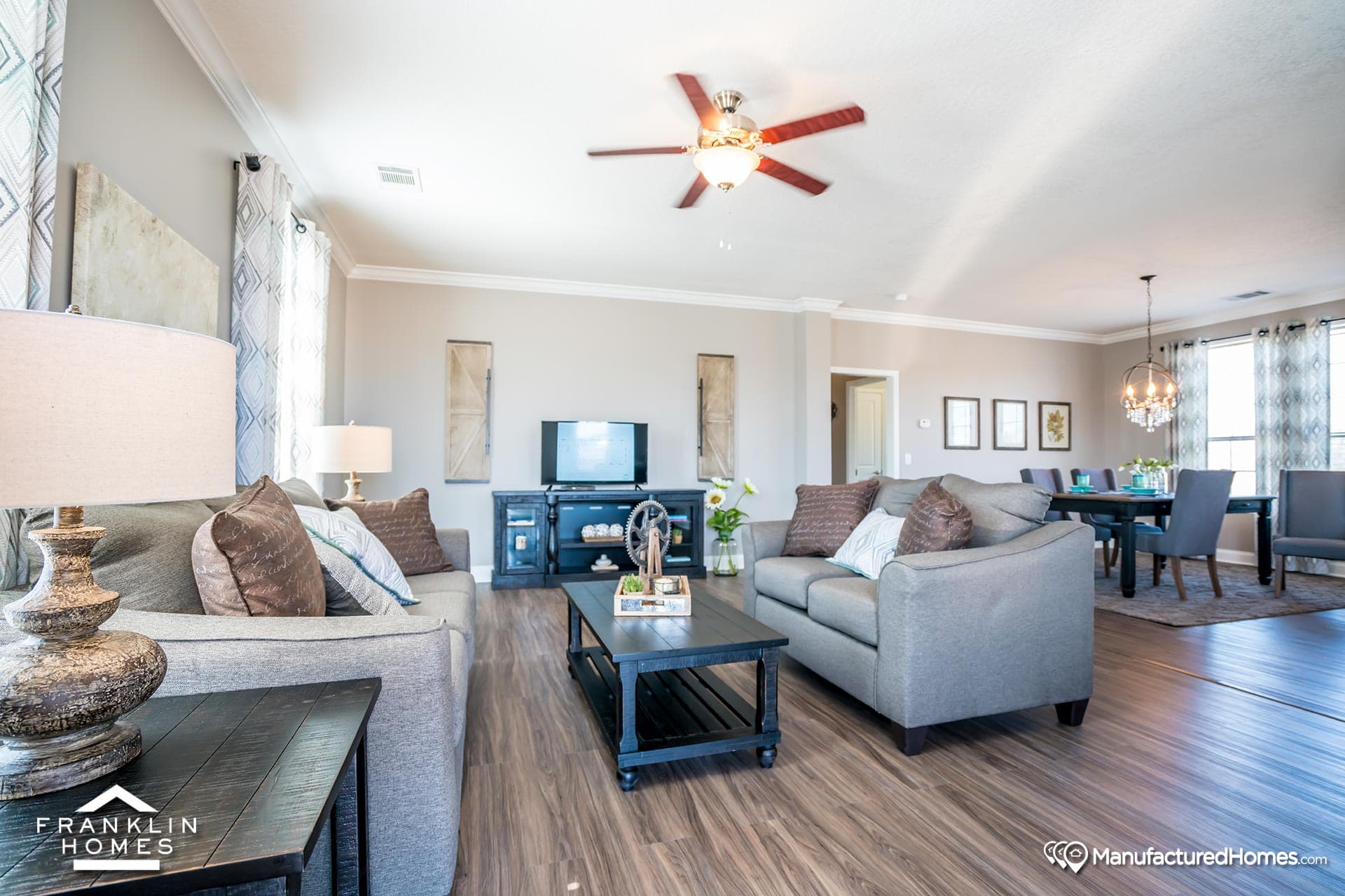 Coach house interior home features