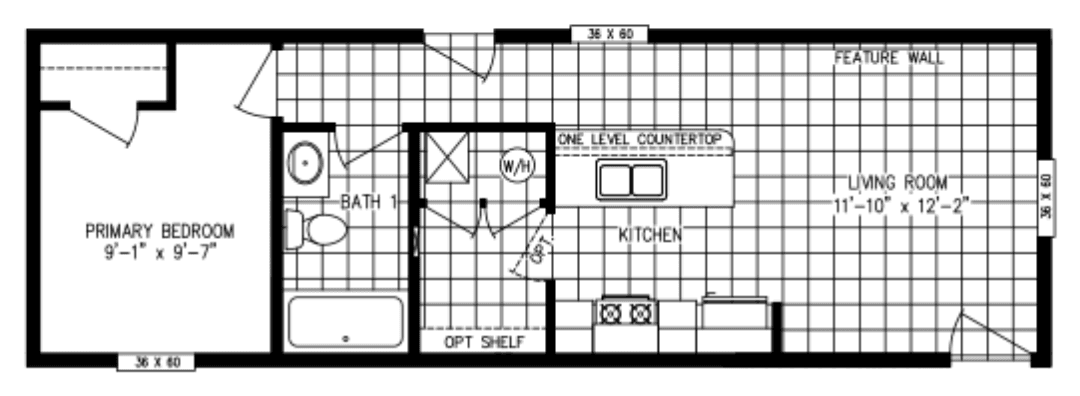 Onyx 40 hero and floor plan home features