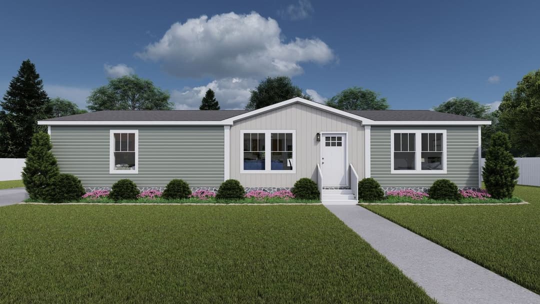 Limelight elevation and exterior home features