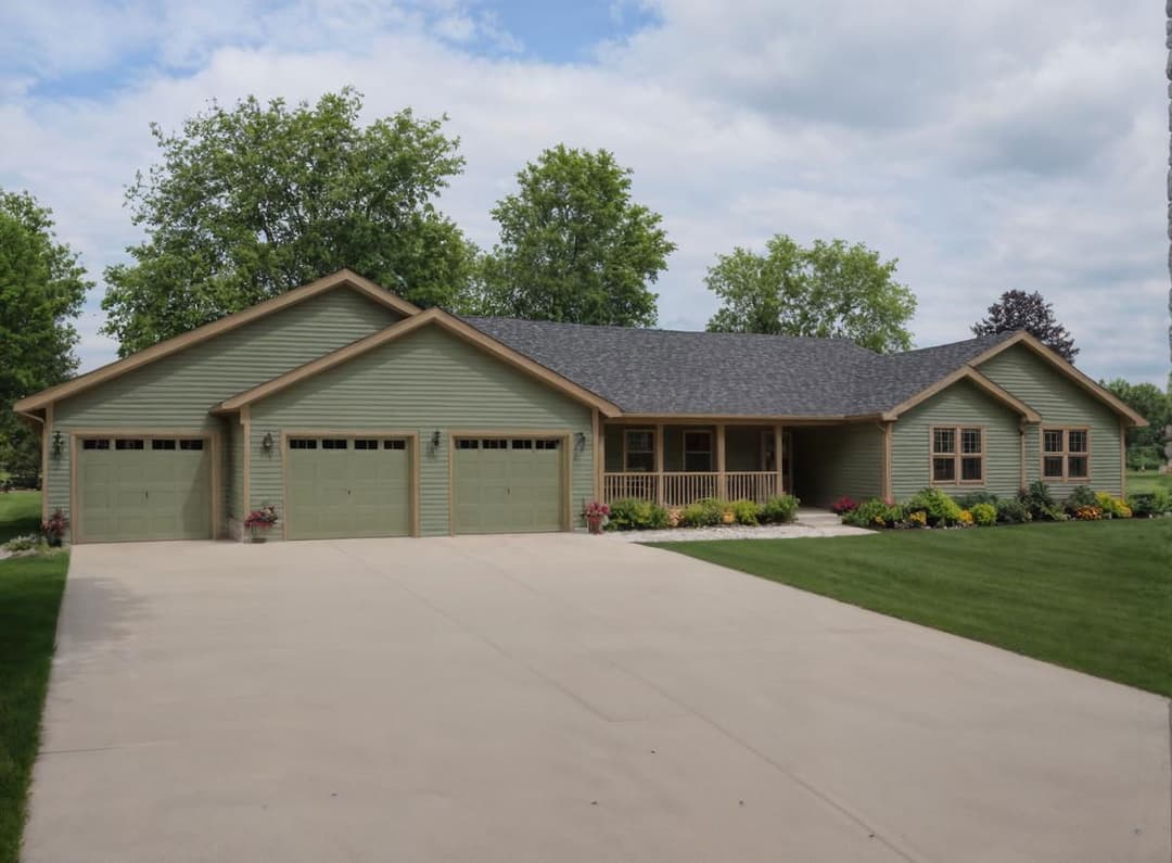 Spectrum 3680 hero, elevation, and exterior home features