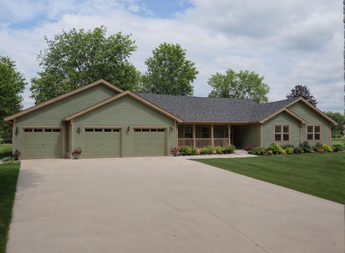 Spectrum 3680 hero, elevation, and exterior home features