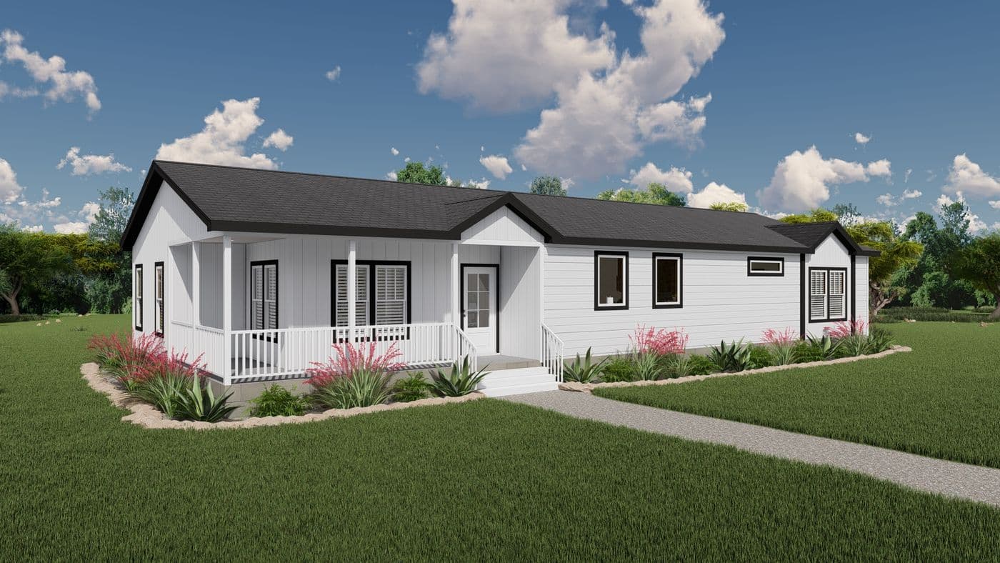 The denali hero, elevation, and exterior home features