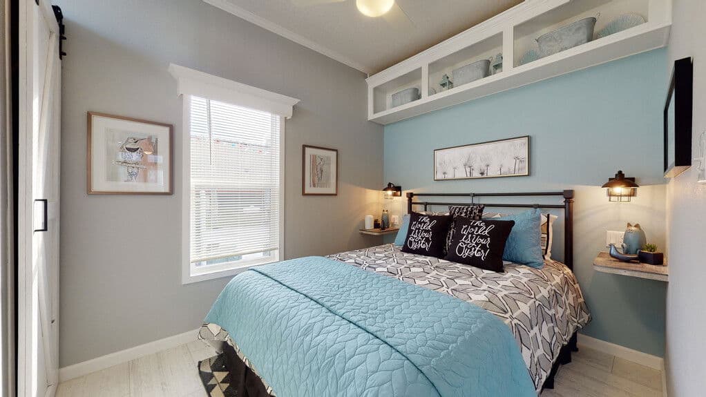 Lake charles 13361b bedroom home features