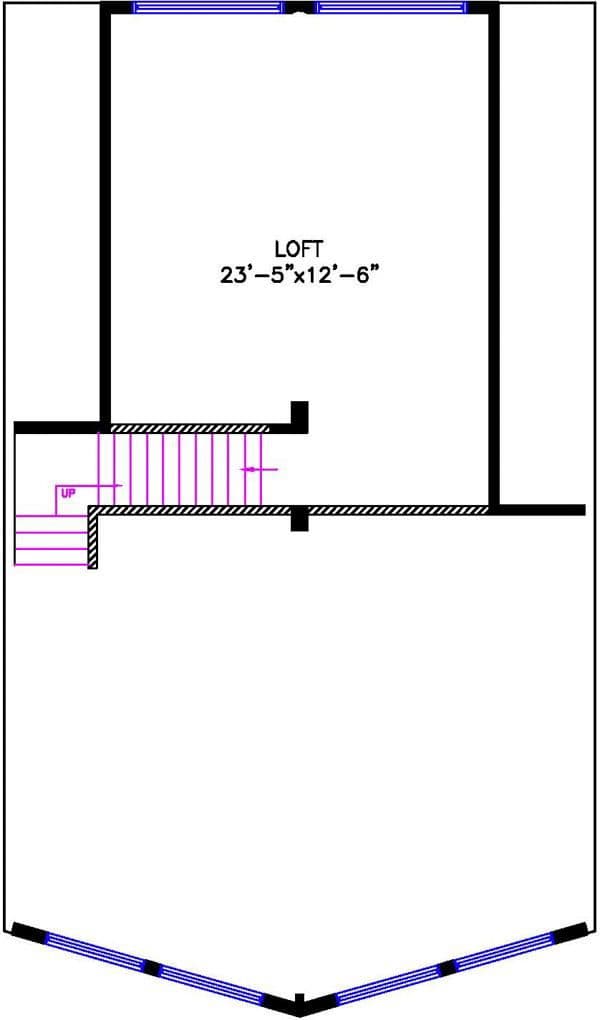 Loft 4770 interior home features