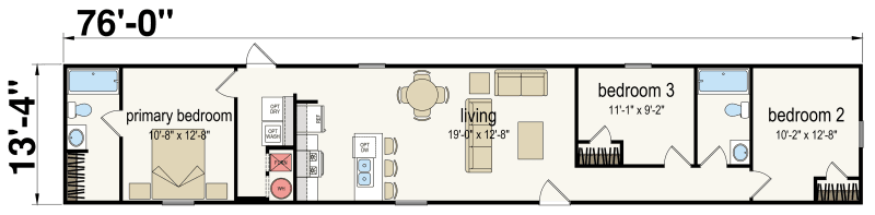Summit floor plan home features