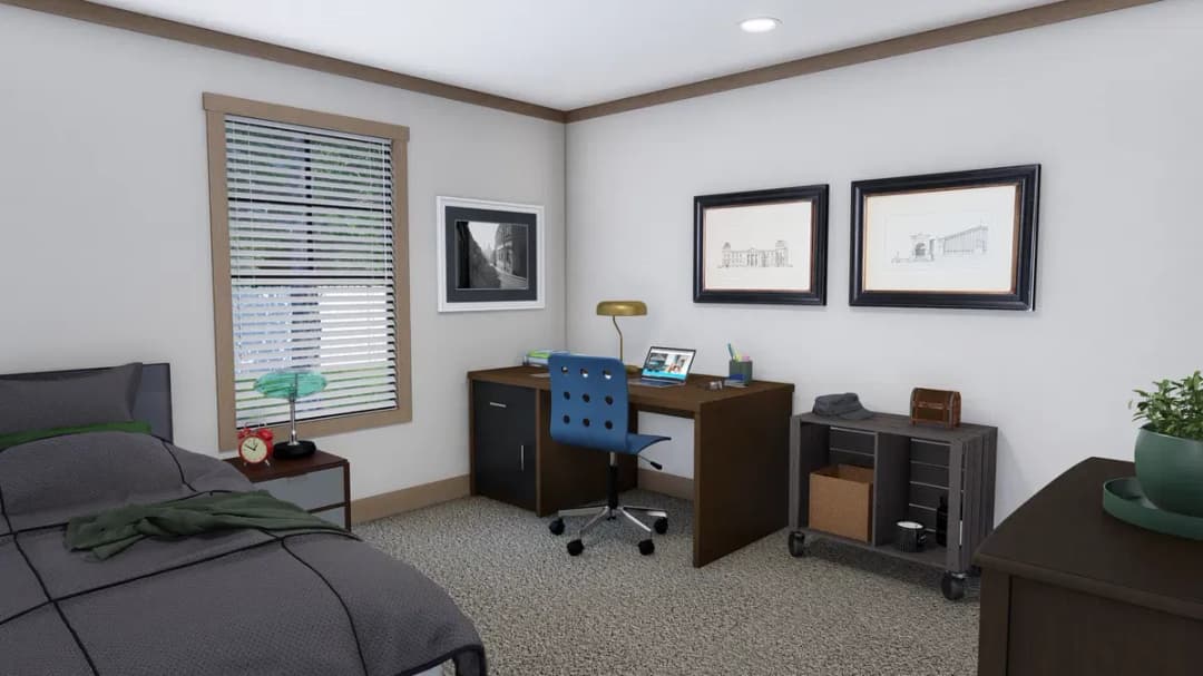 Tinsley bedroom home features