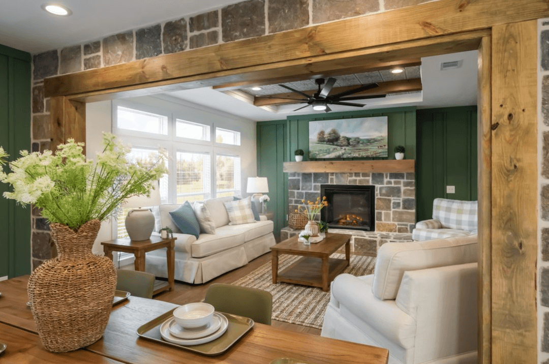 The rocking chair interior home features