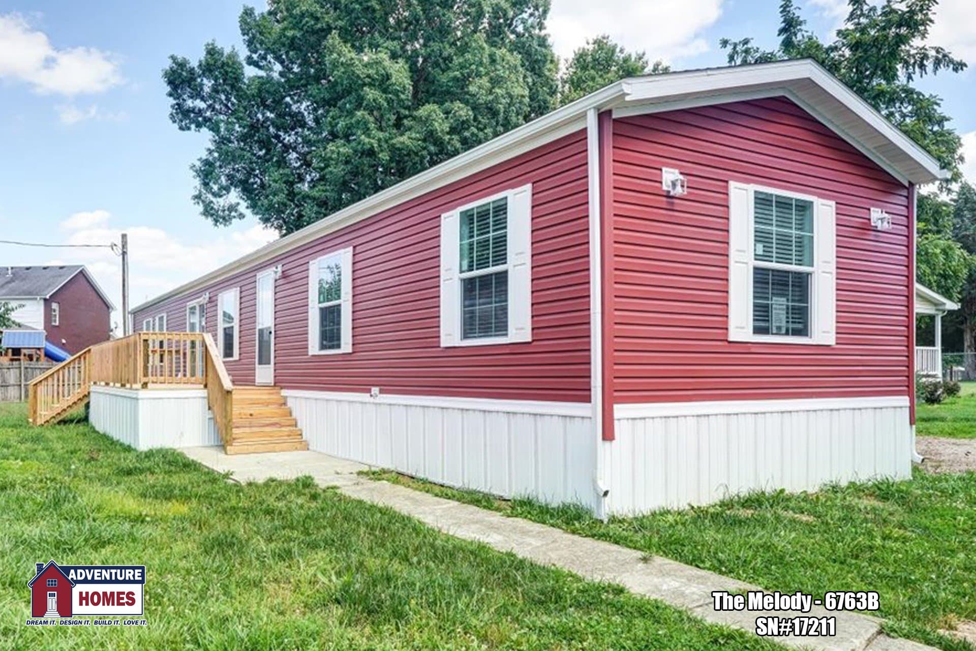 Melody | 6763b hero, elevation, and exterior home features