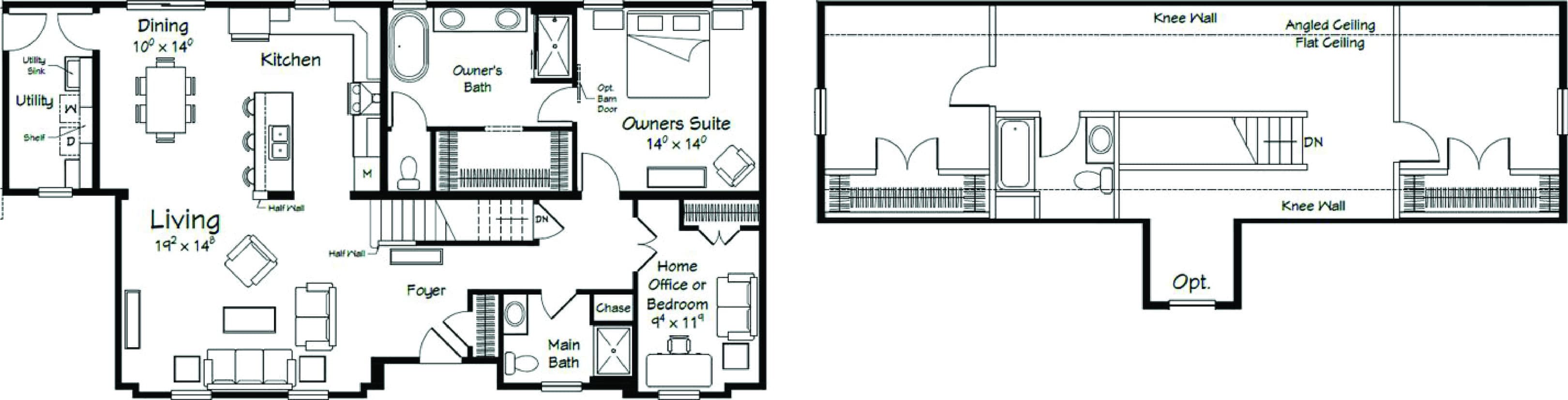 Legrand cape cod 2370 floor plan home features