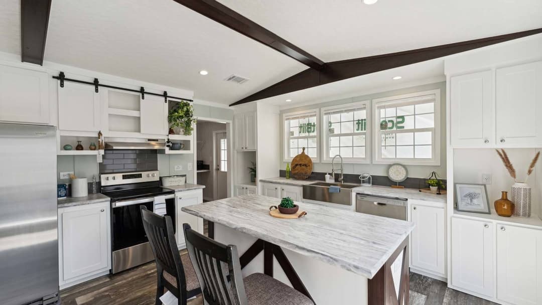 The aaron kitchen home features