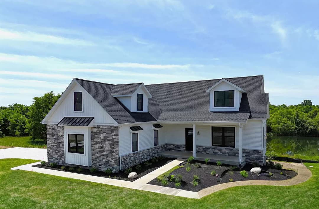 Hanover hero, elevation, and exterior home features
