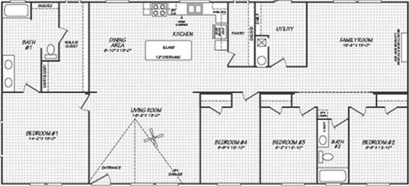 Valu premier 32684g floor plan home features