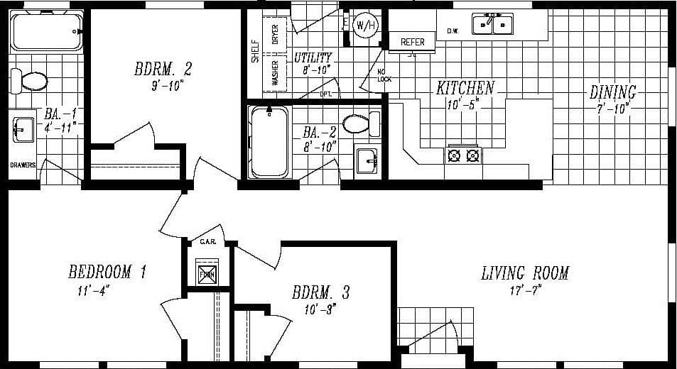 Sum2444a floor plan home features