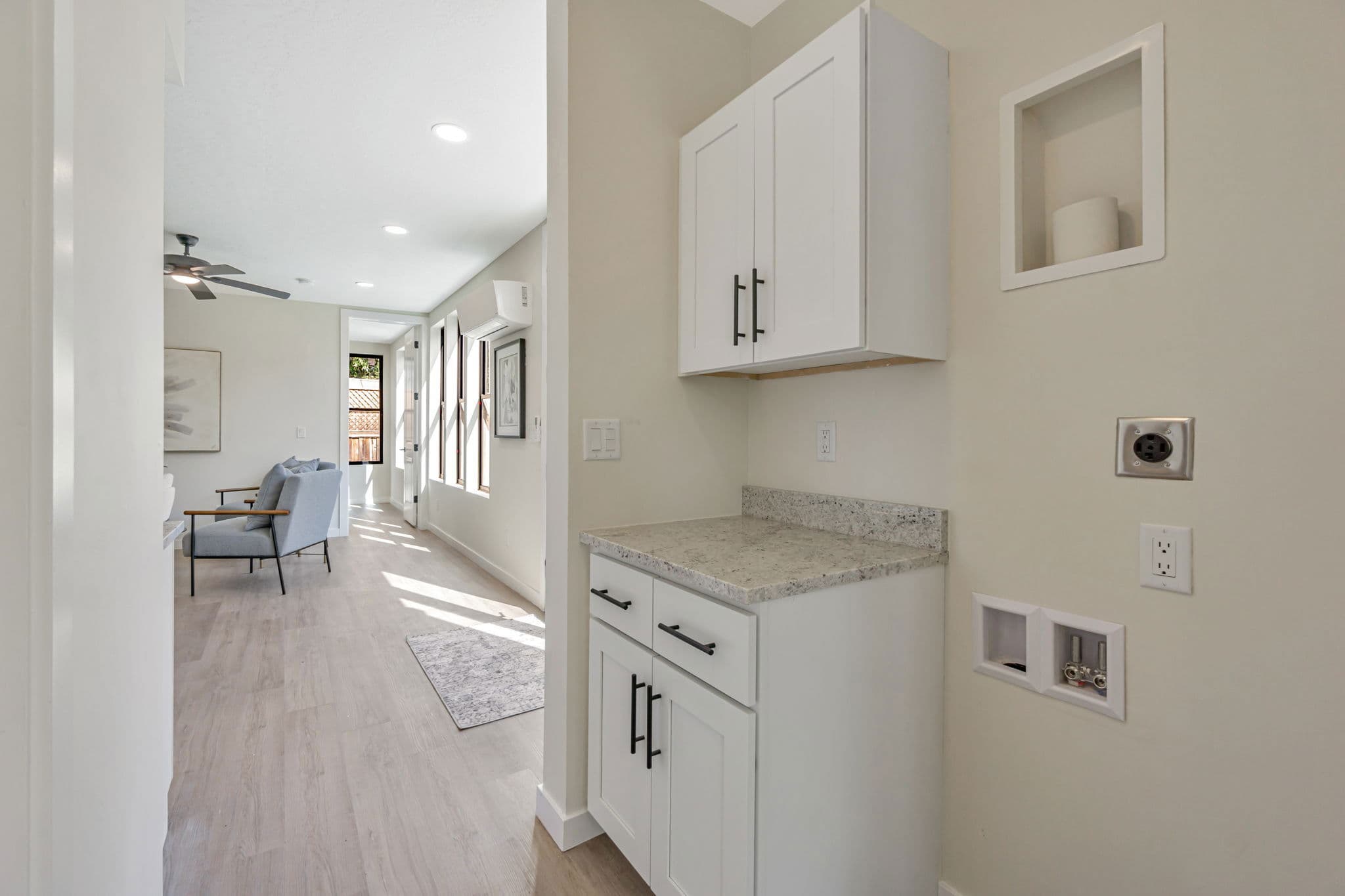 The piedmont (34') interior home features