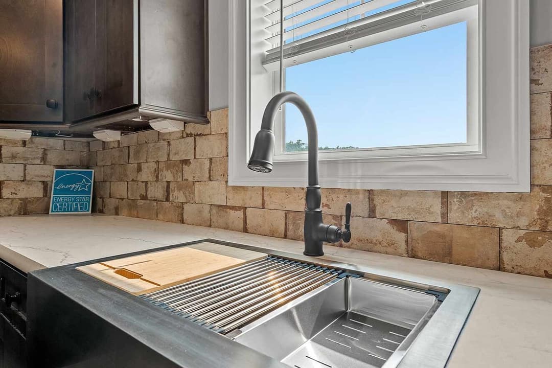 Sanibel duplex kitchen home features