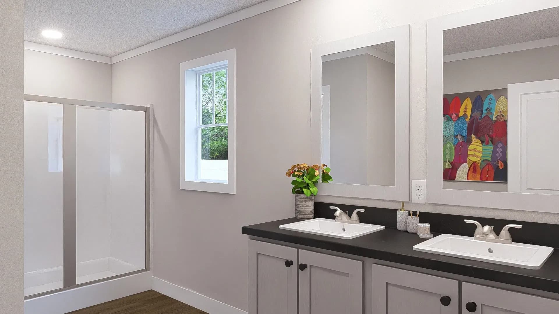 Shout bathroom home features