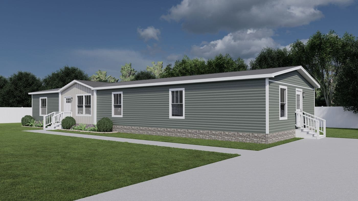 Superfly hero, elevation, and exterior home features