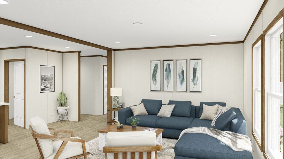 Reveal interior home features