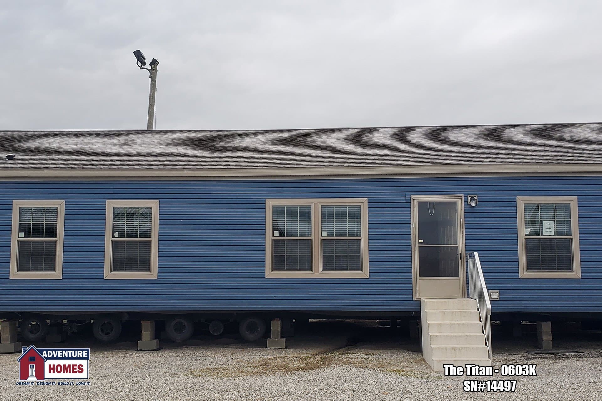 Titan | 0603k elevation and exterior home features