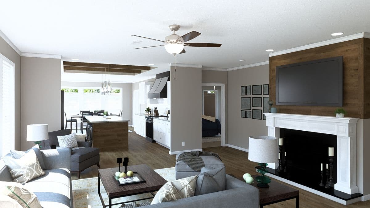 The abigail ii interior home features