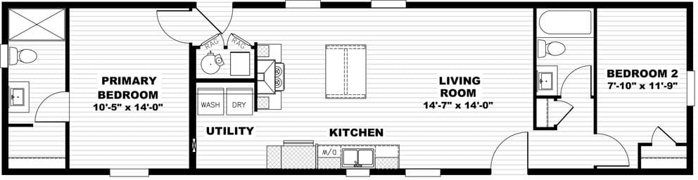 Born to run floor plan home features